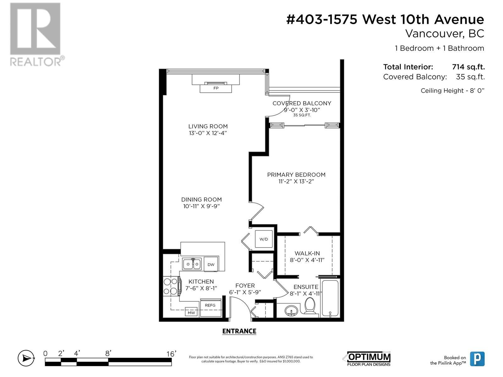 703 1575 W 10th Avenue, Vancouver, British Columbia  V6J 5L1 - Photo 25 - R2990716