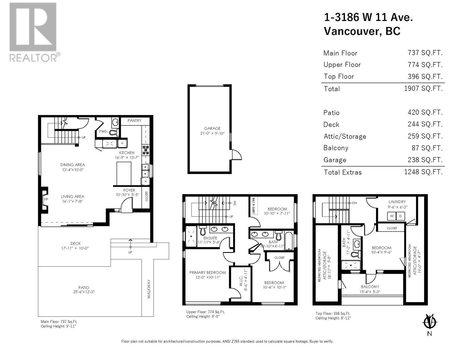 Listing Picture 9 of 9 : 1 3186 W 11TH AVENUE, Vancouver / 溫哥華 - 魯藝地產 Yvonne Lu Group - MLS Medallion Club Member