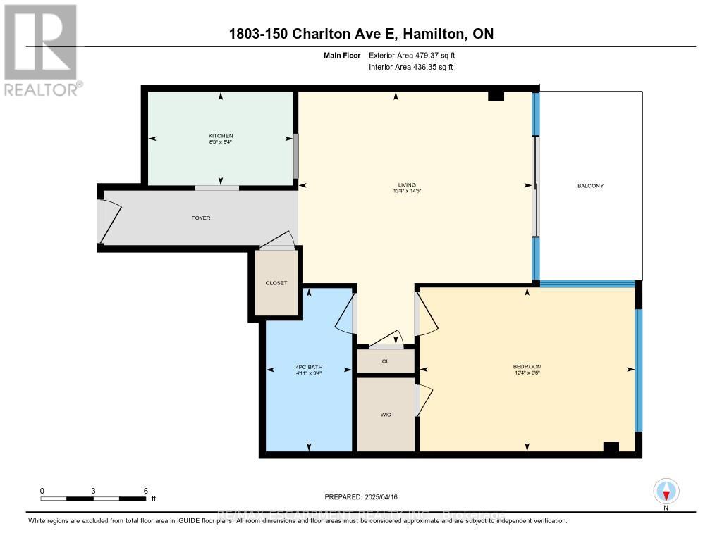1803 - 150 Charlton Avenue E, Hamilton (Corktown), Ontario  L8N 3X3 - Photo 24 - X12086161