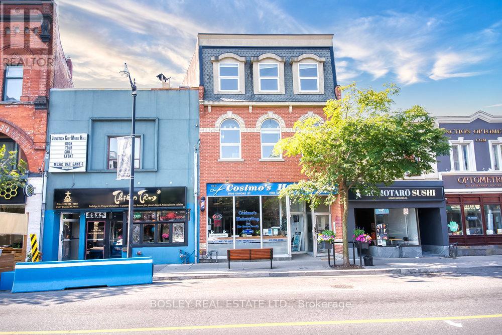 Priced under $390 psf above grade & completely rebuilt in 2001. The entire 3rd floor and rear second floor are now vacant allowing a unique opportunity for a Buyer to occupy over 4,000 sq. ft as contiguous living space with over $10,000 a month in supplementary income from the lower levels. This is also an excellent investment opportunity with and estimated return of 6% after expenses. Currently configured as main floor retail & 10 residential apartments. Approx 3,000 sf per floor plus finished bsmt. Excellent opportunity for an investor with stable income from well-established Tenants (id:48254)