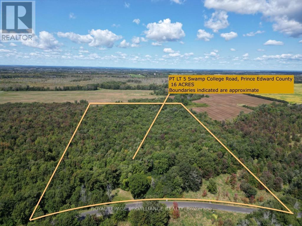 Pt Lt 5 Swamp College Road, Prince Edward County (Hillier Ward), Ontario  K0K 2J0 - Photo 1 - X12088936