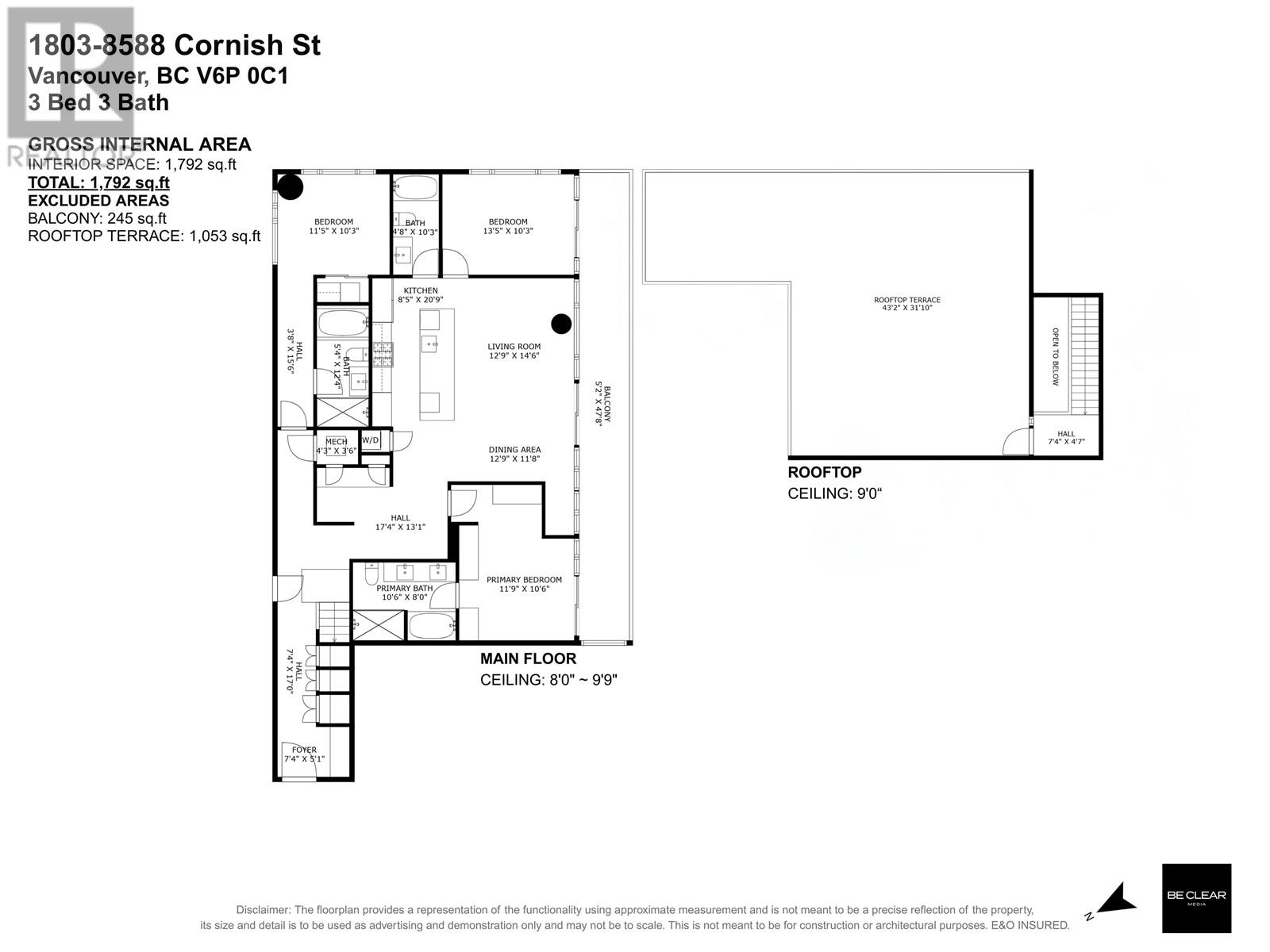 1803 8588 Cornish Street, Vancouver, British Columbia  V6P 0C1 - Photo 38 - R2990770