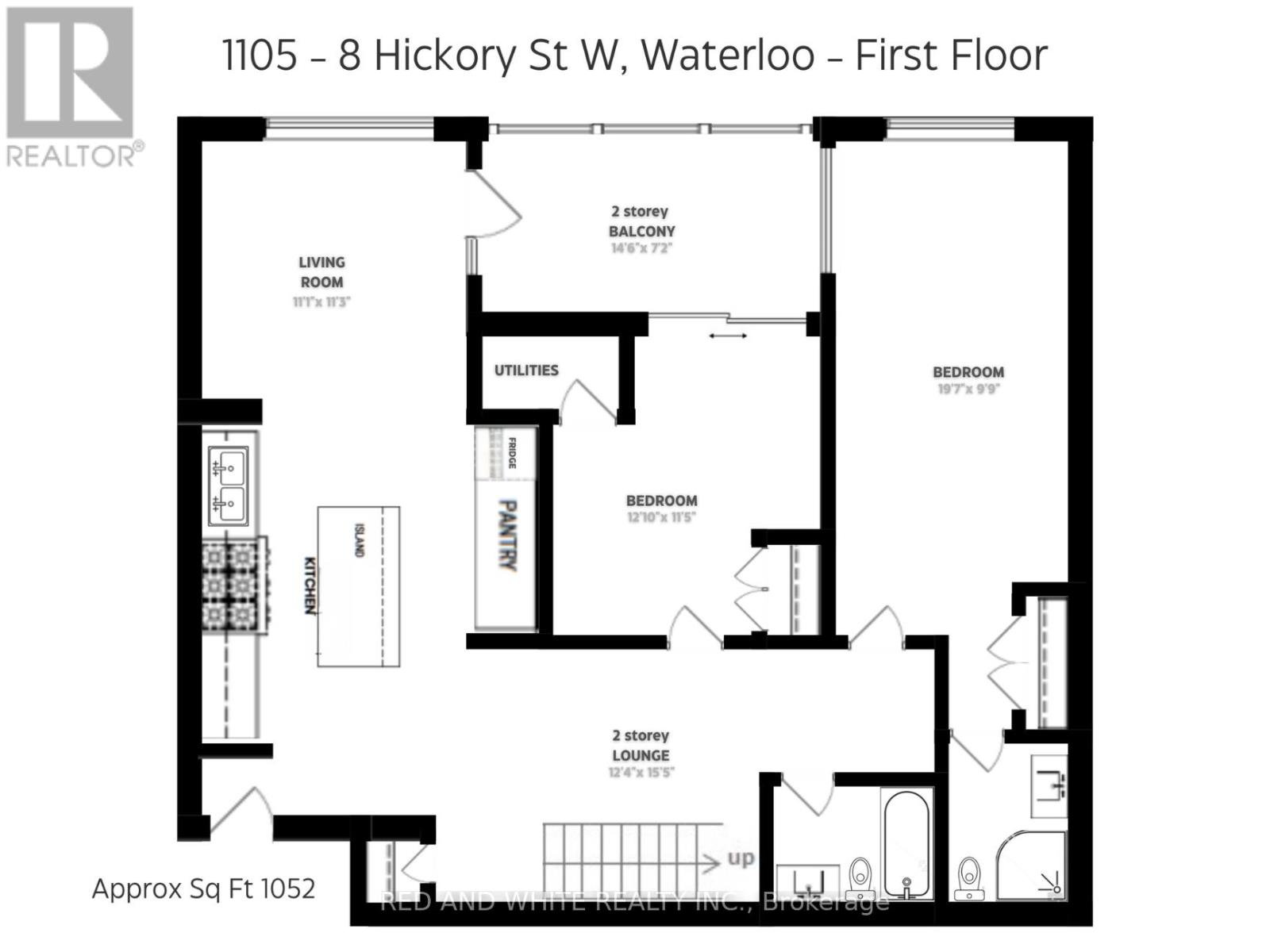 1105 - 8 Hickory Street W, Waterloo, Ontario  N2L 3H6 - Photo 25 - X12091287
