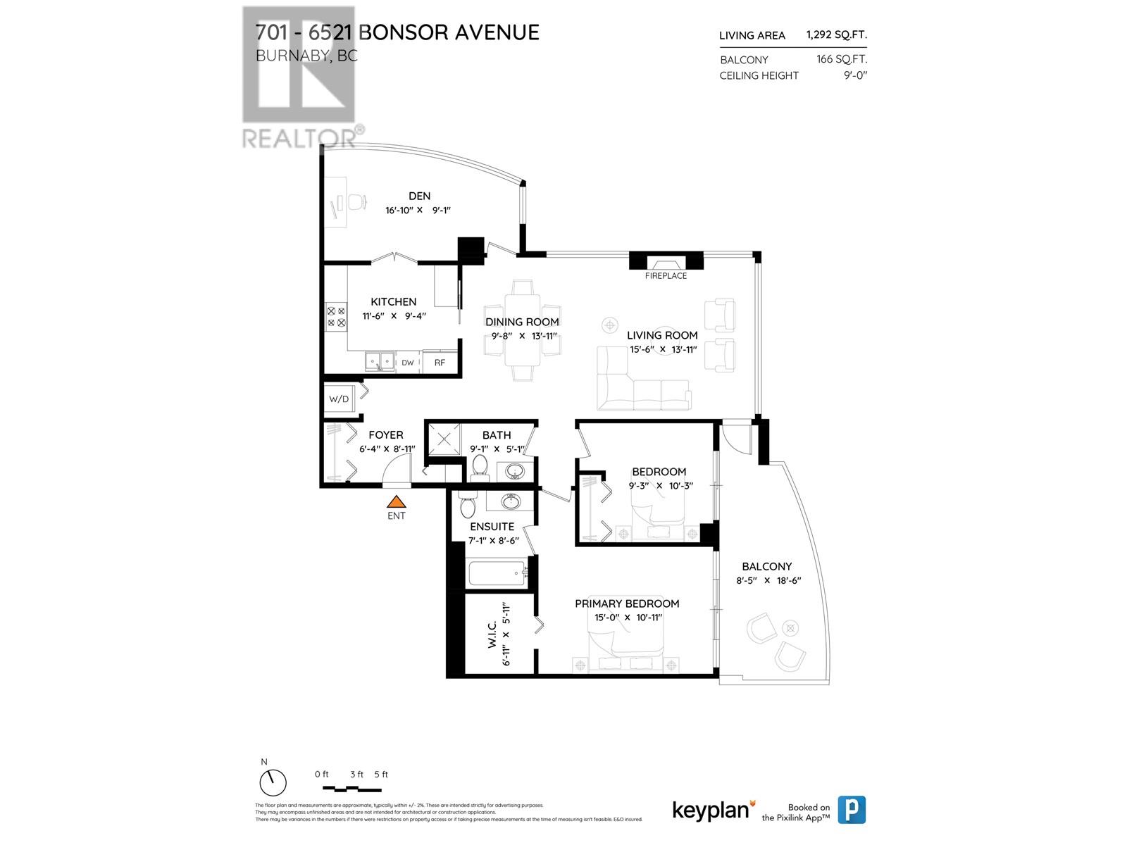 701 6521 Bonsor Avenue, Burnaby, British Columbia  V5H 4N3 - Photo 23 - R2991317