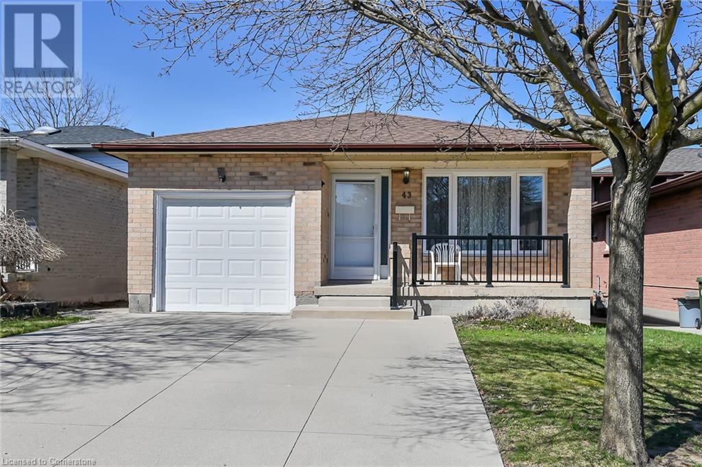 43 EVEREST Street, Hamilton, Ontario