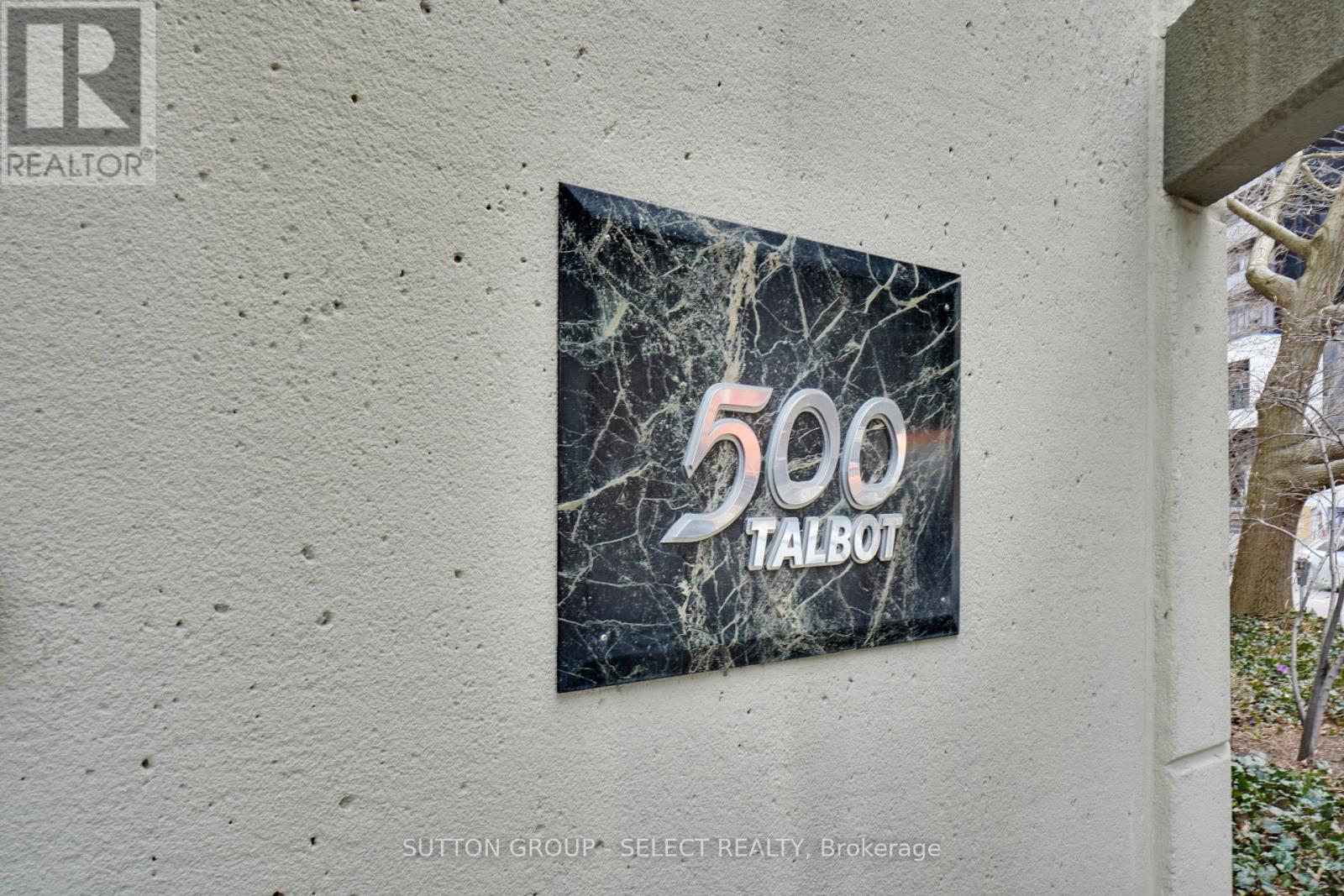Photo 3 of 33 for 503 - 500 Talbot Street