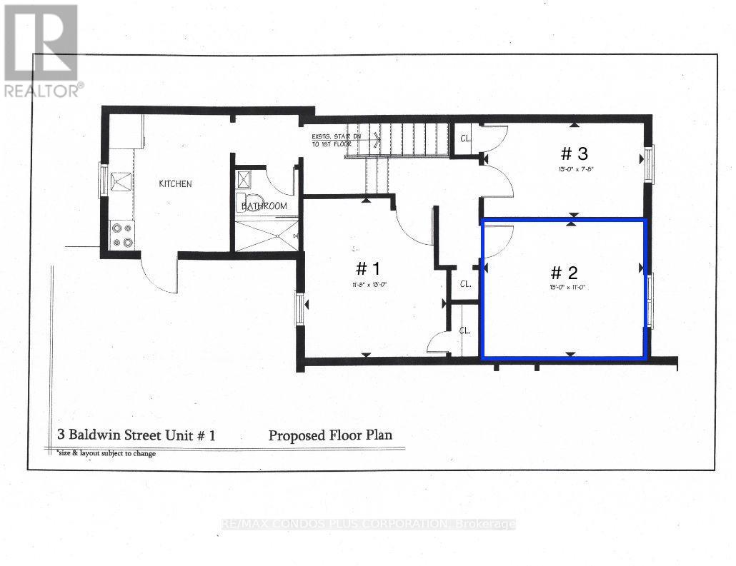 2-2f - 3 Baldwin Street, Toronto, Ontario  M5T 1L1 - Photo 2 - C12094060