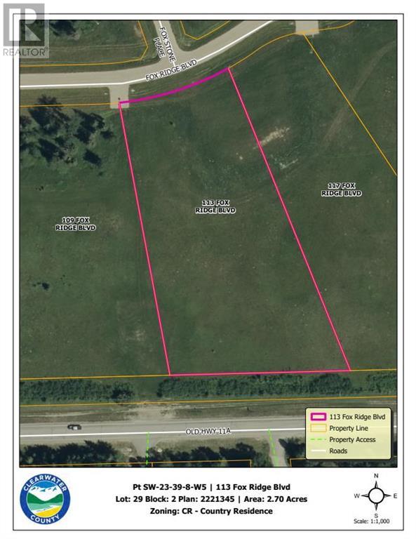 113 Fox Ridge Boulevard, Rural Clearwater County, Alberta  T4T 2A4 - Photo 1 - A2001780