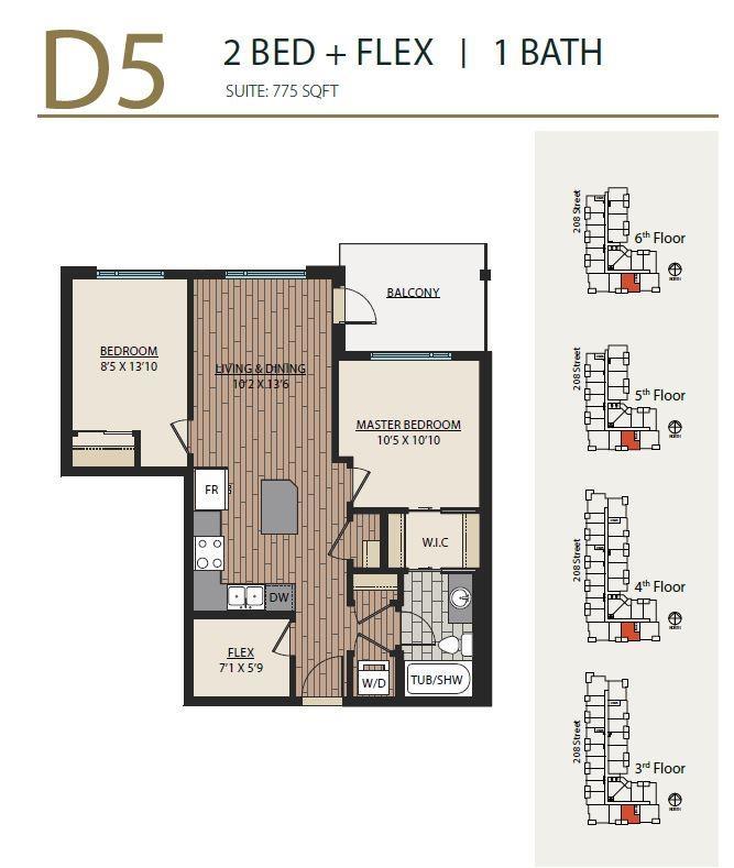 A516 8233 208b Street, Langley, British Columbia  V2Y 0V0 - Photo 2 - R2992555