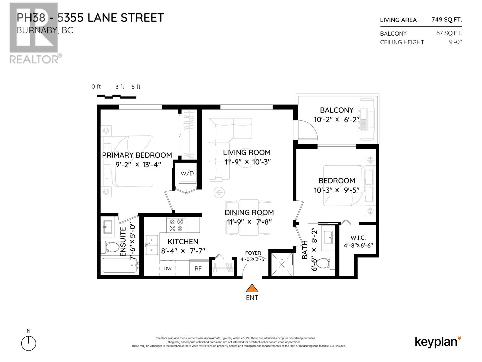 Ph38 5355 Lane Street, Burnaby, British Columbia  V5H 0H1 - Photo 2 - R2993085