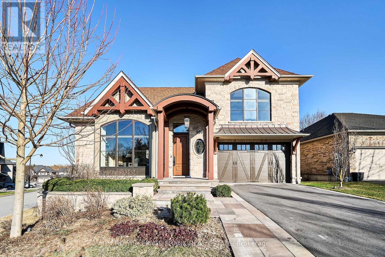 Nestled in the heart of Uxbridge, this stunning custom-built executive home offers an unparalleled blend of luxury, sophistication, and timeless elegance. Boasting 3 + 1 bedrooms and meticulously crafted with the finest materials, this property is a true testament to grand opulence. Upon entering, you are immediately greeted by soaring ceilings and an open-concept design that radiates light and space. The gourmet kitchen is a chef's dream, featuring high-end Miele appliances, sleek quartz countertops, and ample storage, perfect for creating culinary masterpieces. Whether entertaining guests or enjoying a quiet evening at home, this kitchen is both functional and striking. The main floor offers expansive living areas, including a dining room and a cozy yet sophisticated family room, both designed to accommodate and impress. A feature fireplace adds warmth and elegance, while large windows allow for abundant natural light to flood the space. The luxurious primary suite provides a serene retreat, complete with a spa-like ensuite, offering a freestanding soaking tub, walk in shower, and custom cabinetry. Two additional bedrooms are share a beautifully appointed full bathroom. A fully finished walkout basement adds incredible value, offering extra living space with flexibility for a home theater, gym, or recreation area. A fourth bedroom is ideal for guests with access to the backyard and patio area.  Situated on a beautifully landscaped lot, the home is surrounded by serene views and just minutes from all the amenities Uxbridge has to offer. Perfect for families and executives alike, this home is designed to meet the highest standards of living. Don't miss the opportunity to make this luxurious residence your  own. (id:48254)