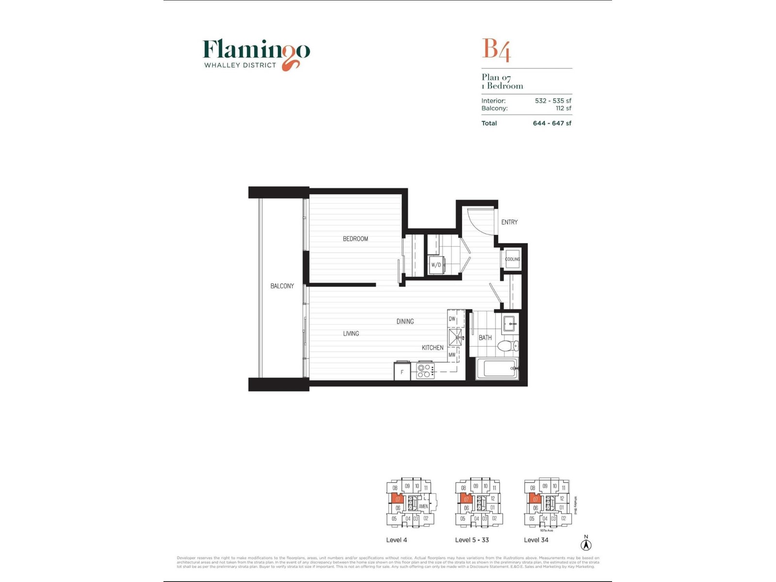 2207 13675 107a Avenue, Surrey, British Columbia  V3T 2H2 - Photo 9 - R2993314