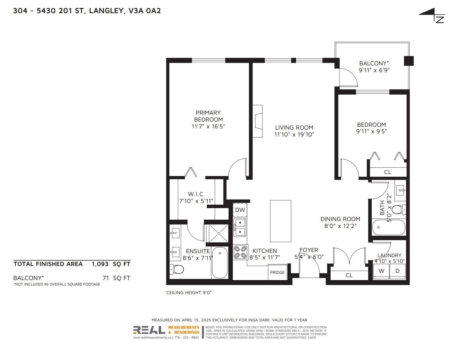 304 5430 201 Street, Langley, British Columbia  V3A 0A2 - Photo 6 - R2994009