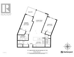 311 5880 DOVER CRESCENT, Richmond property photo listing R2994043 for sale