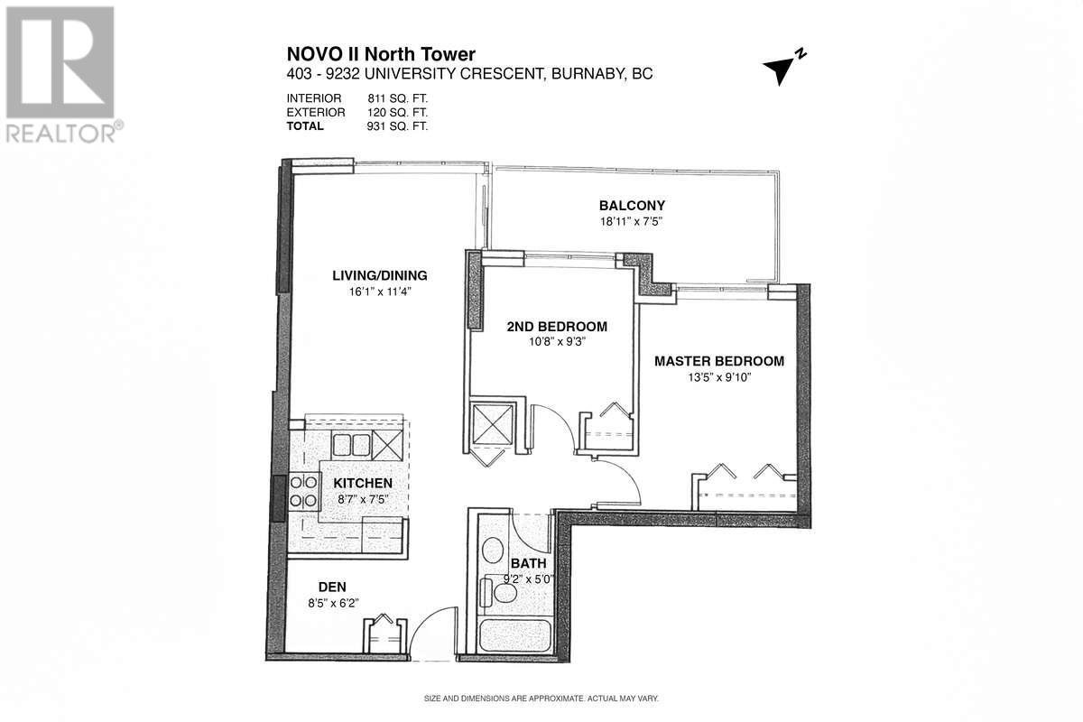 403 9232 University Crescent, Burnaby, British Columbia  V5A 0A3 - Photo 30 - R2993881