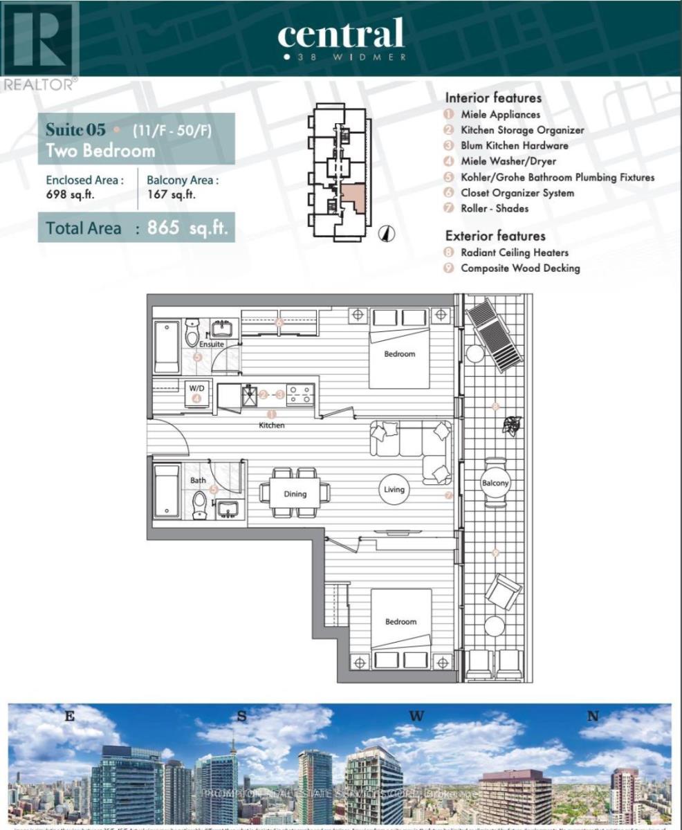 505 - 38 WIDMER STREET, Toronto, Ontario