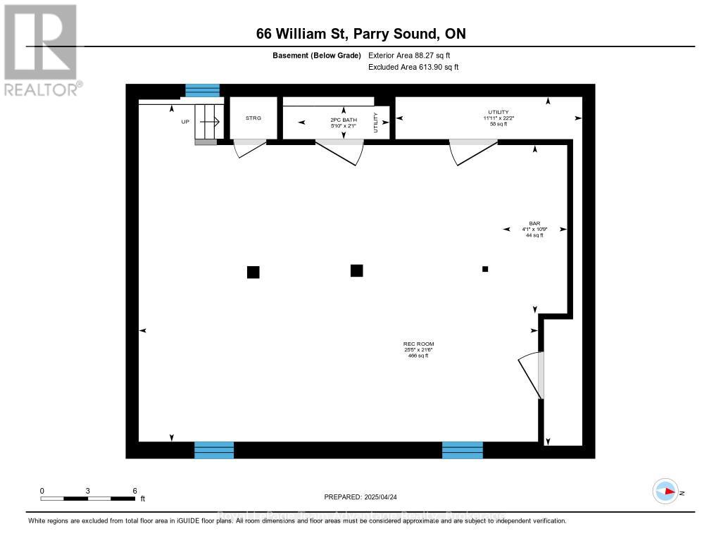 66 William Street, Parry Sound, Ontario  P2A 1V1 - Photo 38 - X12104961