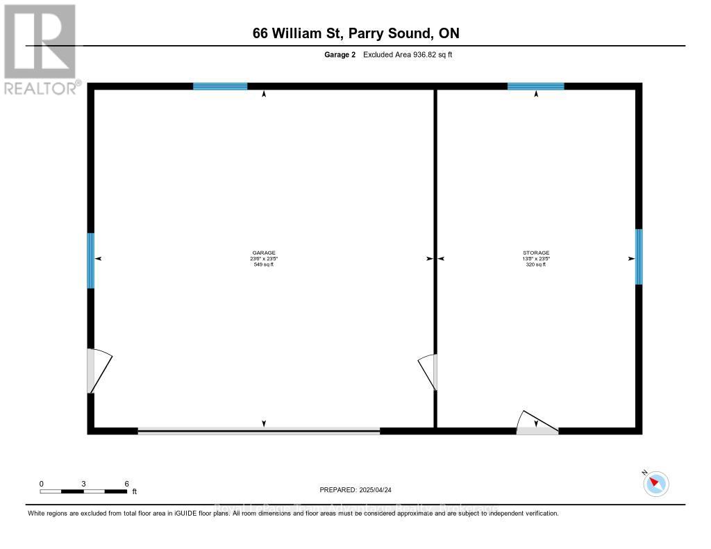 66 William Street, Parry Sound, Ontario  P2A 1V1 - Photo 41 - X12104961