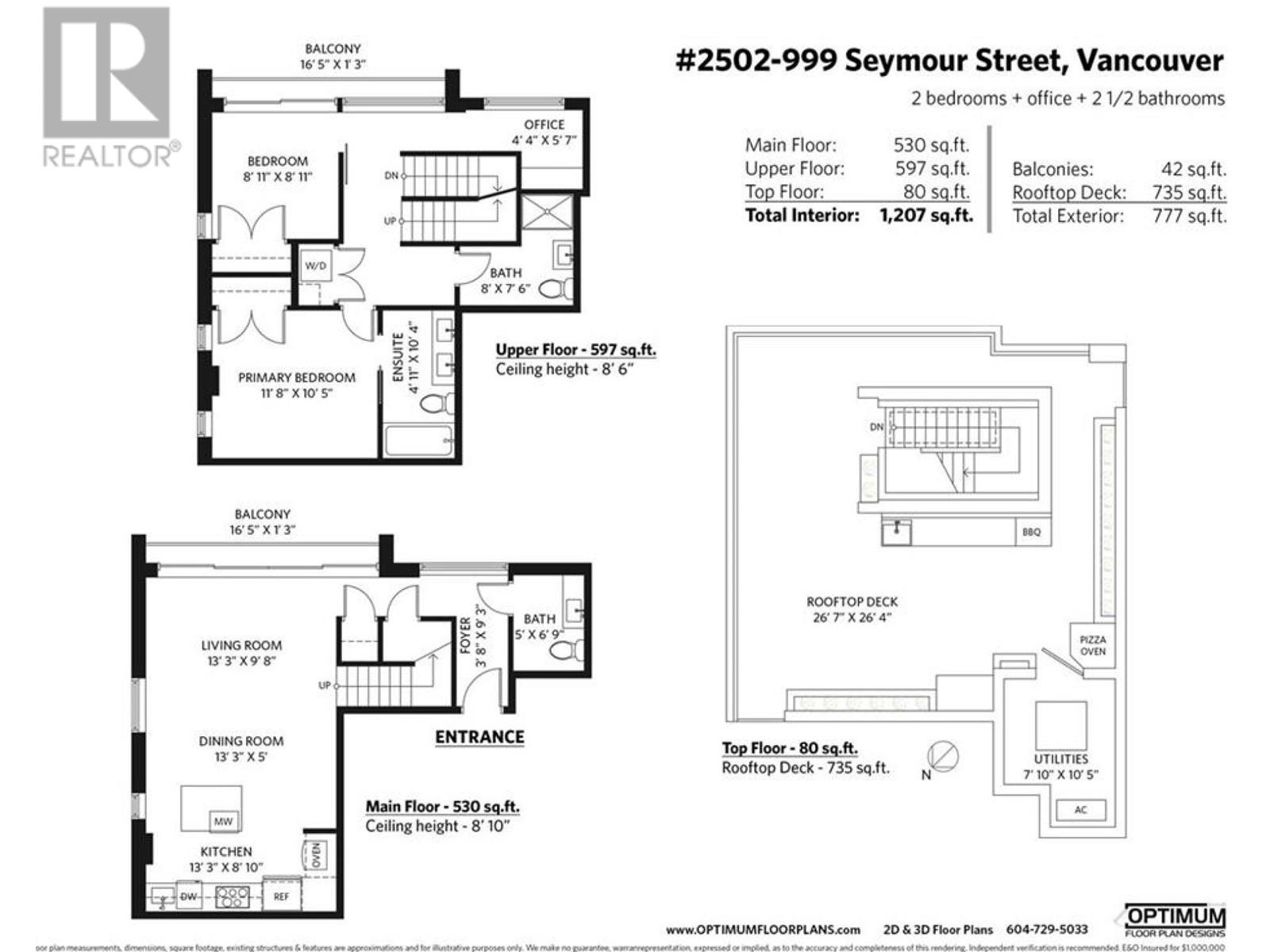 Listing Picture 31 of 32 : 2502 999 SEYMOUR STREET, Vancouver / 溫哥華 - 魯藝地產 Yvonne Lu Group - MLS Medallion Club Member