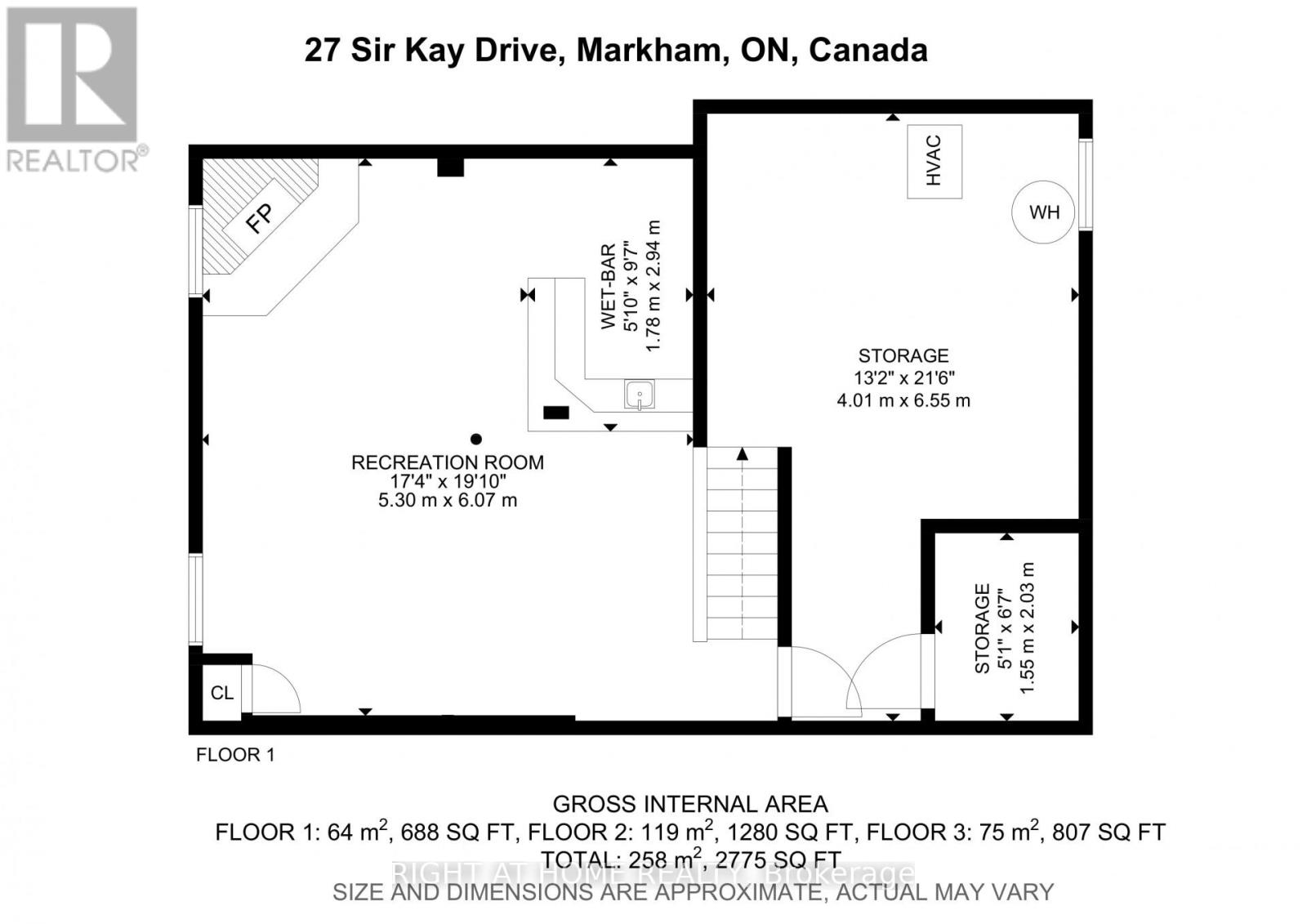 27 Sir Kay Drive, Markham, Ontario  L3P 2Y9 - Photo 35 - N12109033