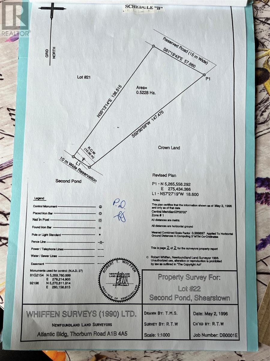 Lot 22 Second Pond, Shearstown, Newfoundland & Labrador  A0A 3V0 - Photo 4 - 1284314