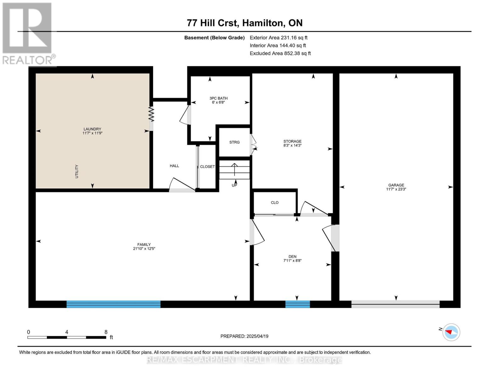 77 Hill Crest, Hamilton, Ontario  L9G 3A2 - Photo 34 - X12110229