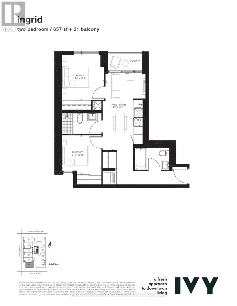 405 - 65 Mutual Street, Toronto, Ontario  M5B 0E5 - Photo 9 - C12114032