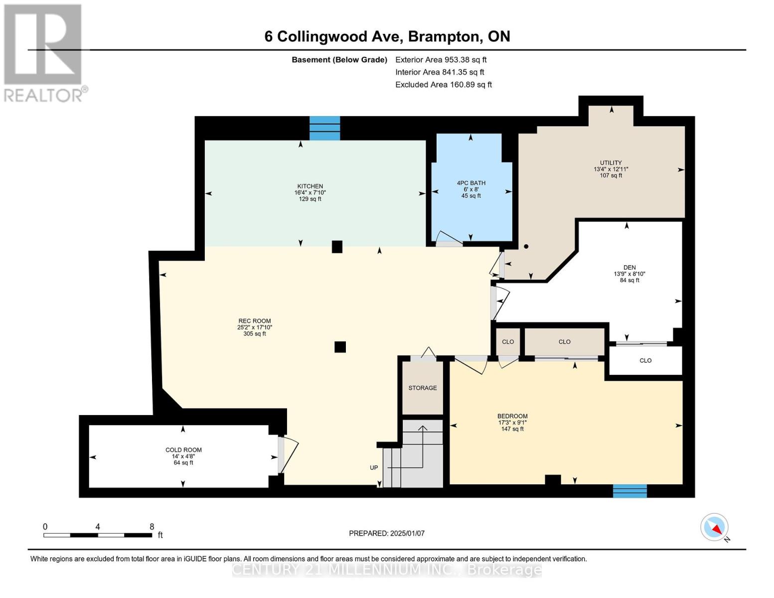 6 Collingwood Avenue, Brampton (Snelgrove), Ontario  L7A 2E5 - Photo 39 - W12115162