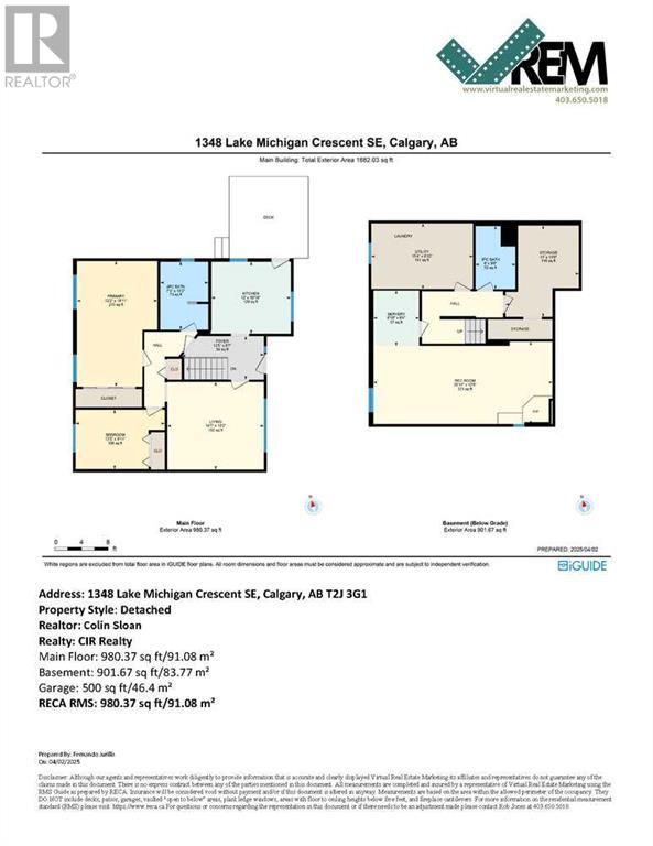 1348 Lake Michigan Crescent Se, Calgary, Alberta  T2J 3G1 - Photo 44 - A2207709