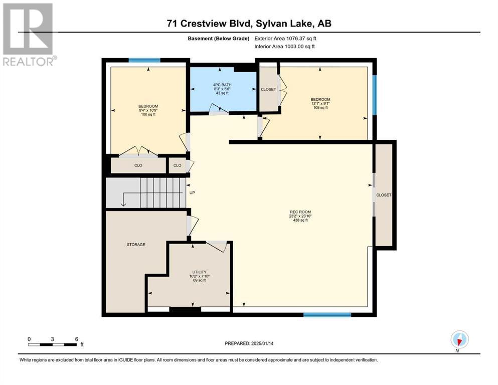71 Crestview Boulevard, Sylvan Lake, Alberta  T4S 1K4 - Photo 33 - A2187490