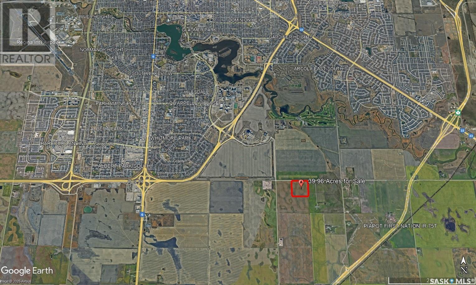 Regina City Limits 39.96 Acres, Sherwood Rm No. 159, Saskatchewan  S0G 4G0 - Photo 1 - SK004031