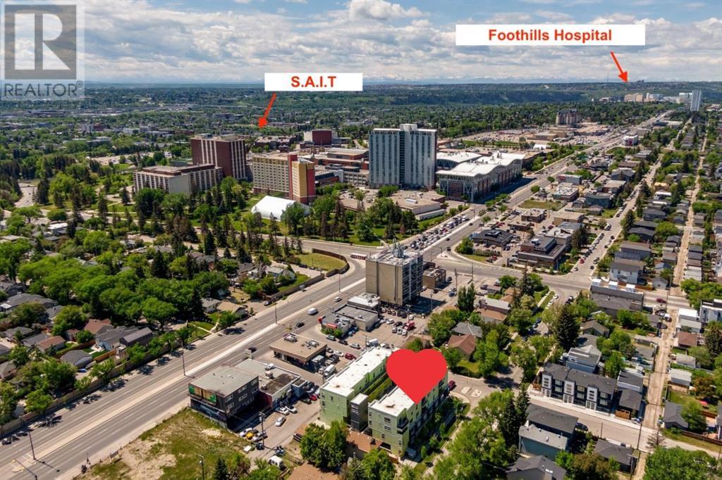 404, 1740 9 Street Nw, Calgary, Alberta  T2M 4Z5 - Photo 1 - A2190807