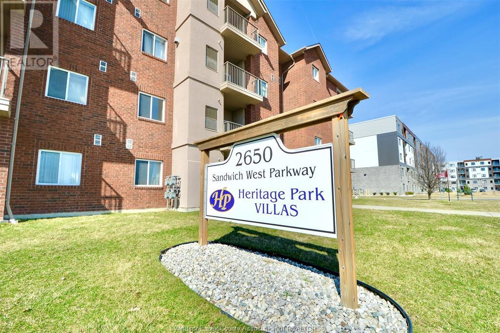 MLS# 25010912: 2650 SANDWICH WEST PARKWAY Unit# 107, LaSalle, Canada