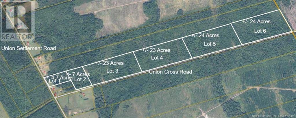 Lot 1 Union Settlement Road, Union Settlement, New Brunswick