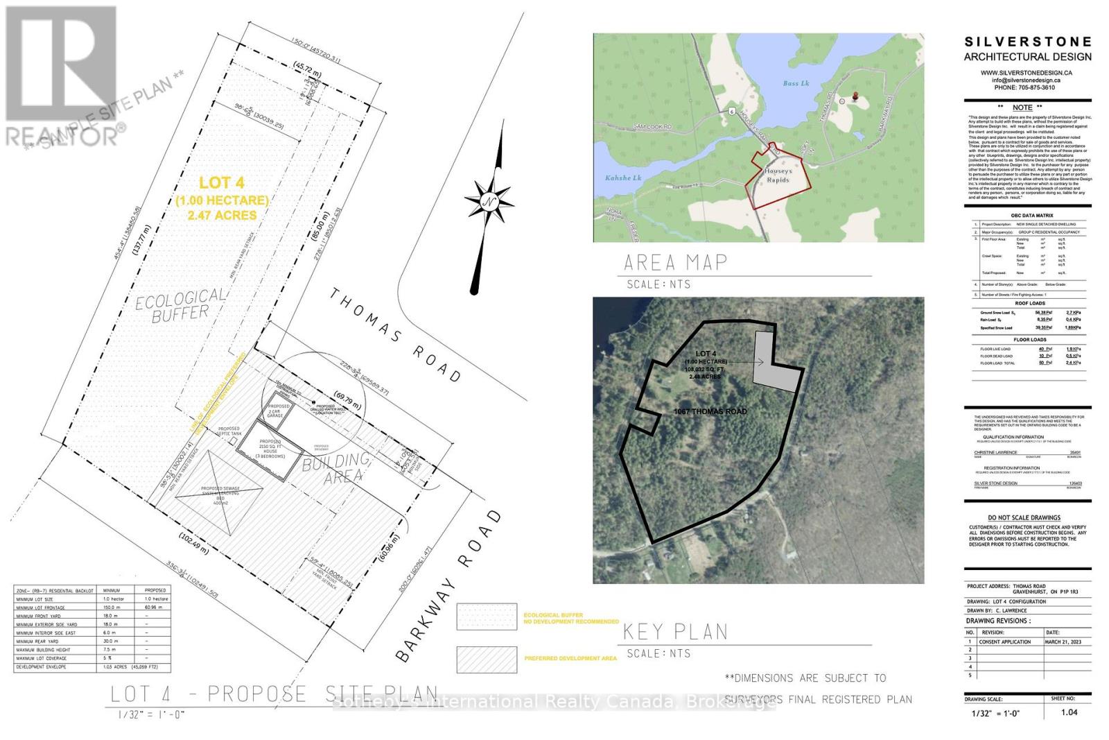 Lot 4 (Barkway/thomas Rd) - 1067 Thomas Road, Gravenhurst, Ontario  P1P 1R3 - Photo 2 - X12120733