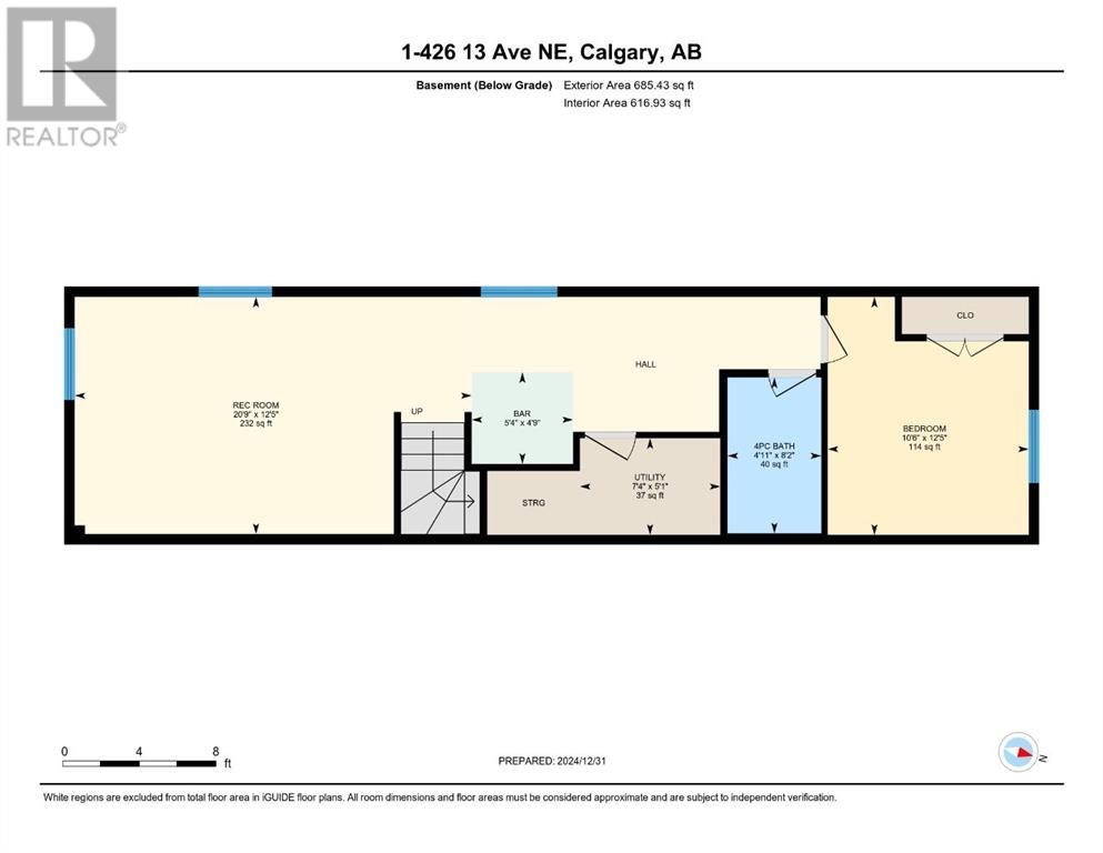 2, 426 13 Avenue Ne, Calgary, Alberta  T2E 1C2 - Photo 30 - A2209083