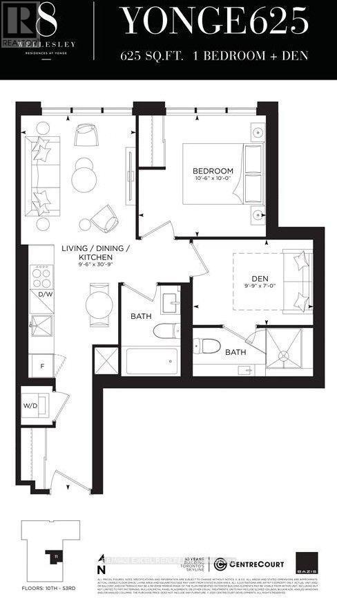 2611 - 8 Wellesley Street W, Toronto, Ontario  M4Y 0J5 - Photo 11 - C12121812