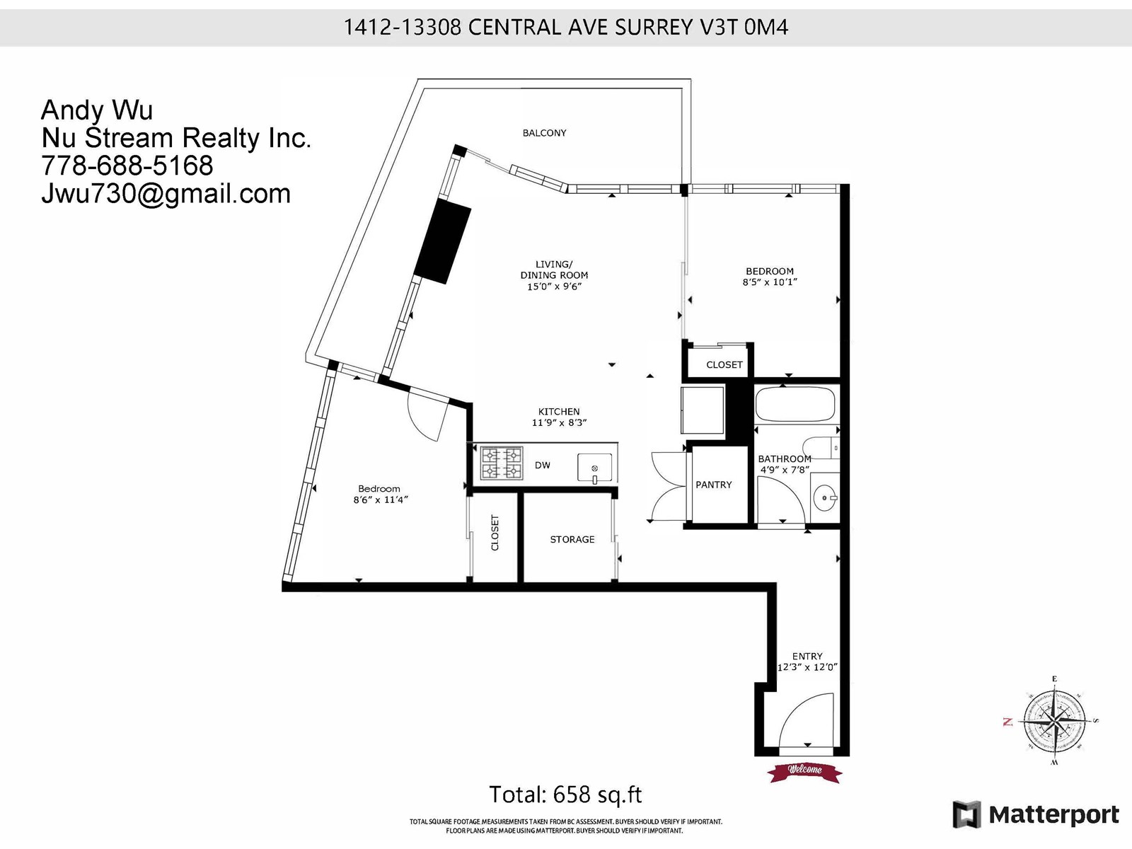 1412 13308 Central, Surrey, British Columbia V3T 0M4 - Photo 16 - R2951731