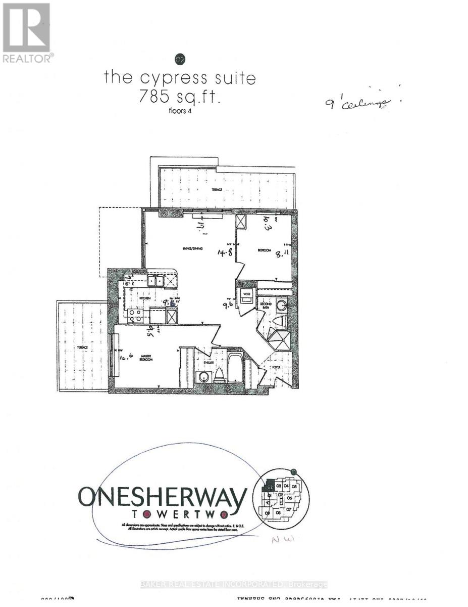 402 - 225 Sherway Gardens Road, Toronto, Ontario  M9C 0A3 - Photo 24 - W12122406