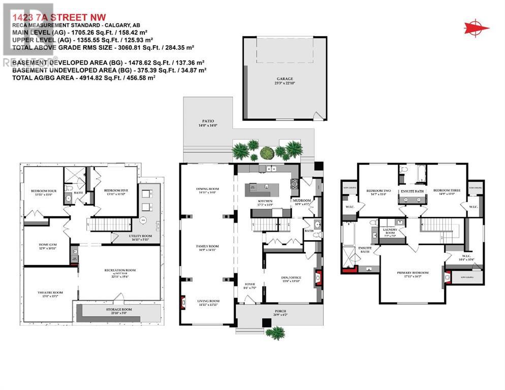 1423 7a Street Nw, Calgary, Alberta  T2M 3J9 - Photo 47 - A2205101