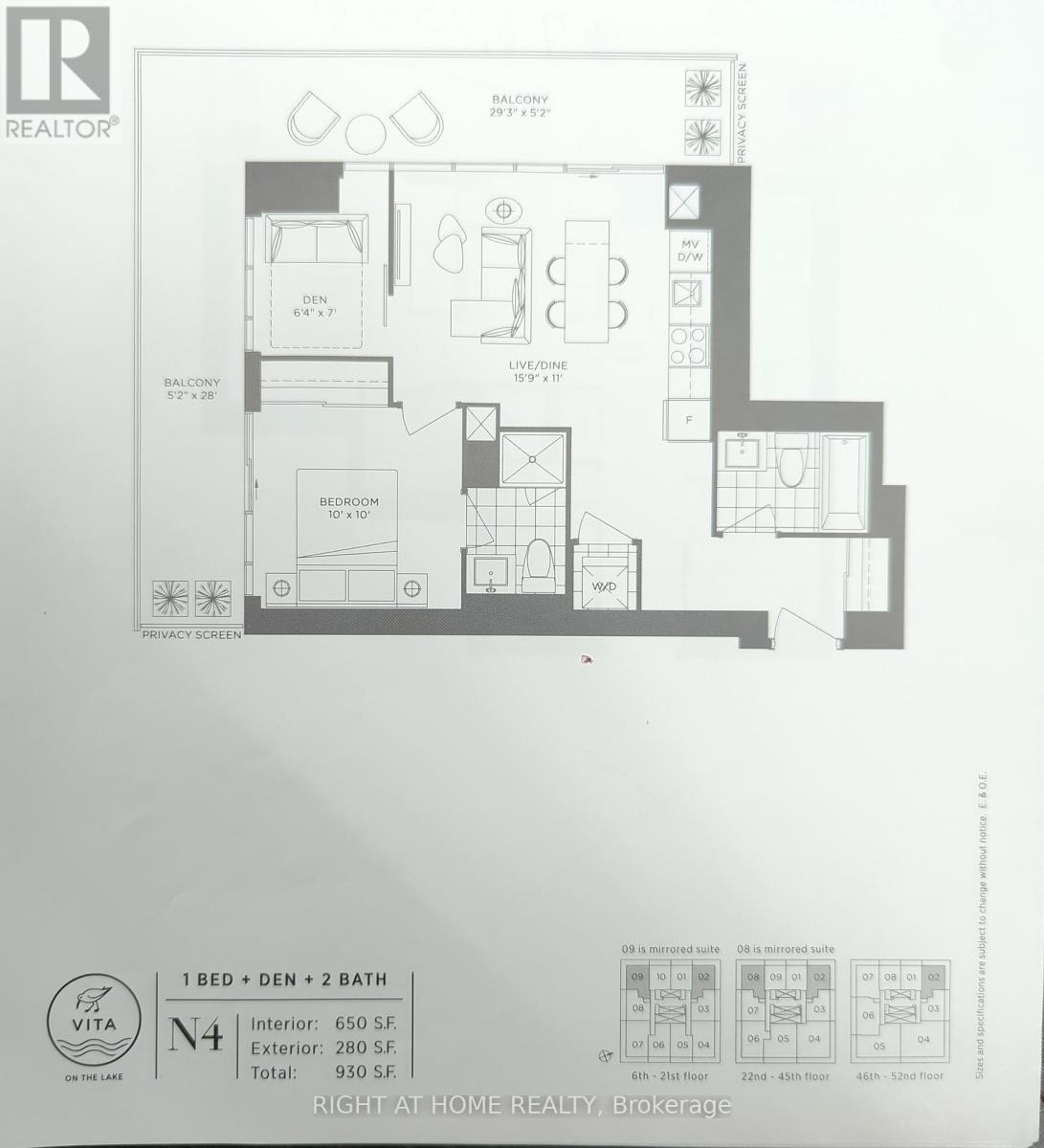 5002 - 70 Annie Craig Drive, Toronto, Ontario  M8V 0G2 - Photo 14 - W12123519