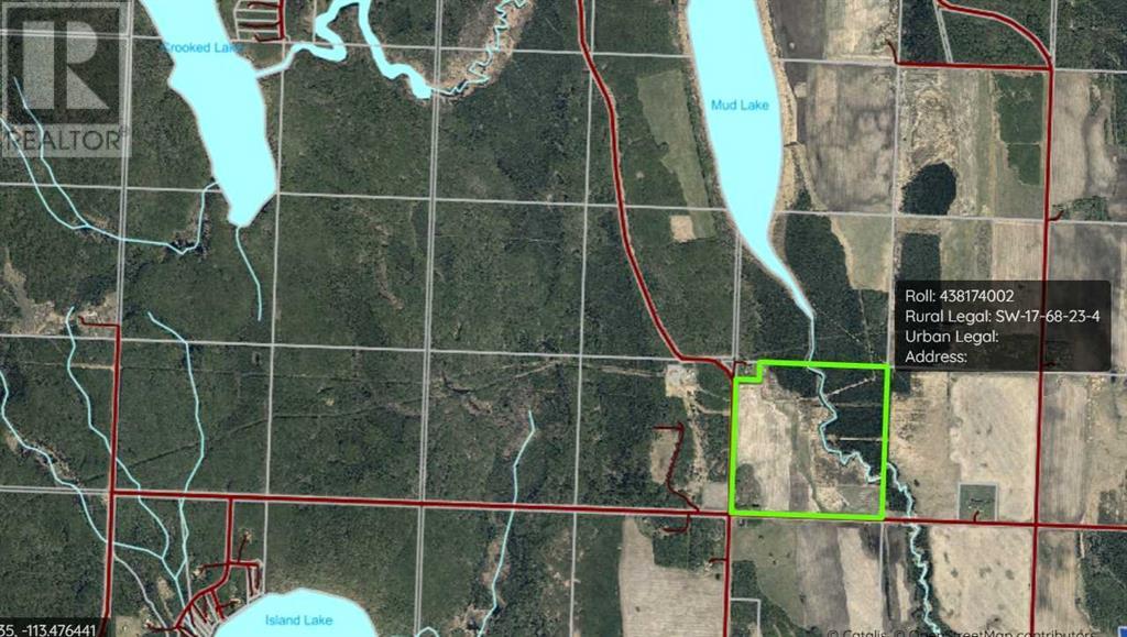 SW 17-68-23-W4, rural athabasca county, Alberta