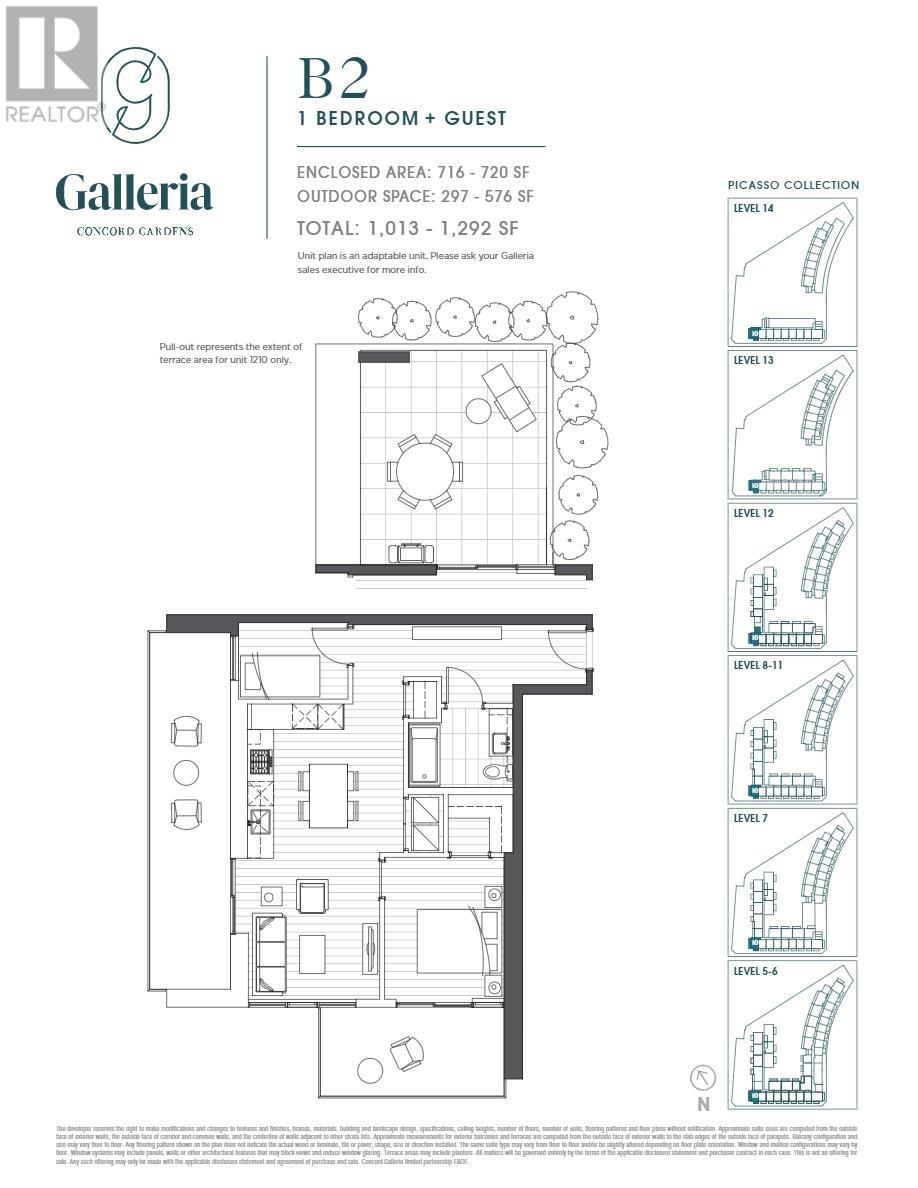 710 8611 Hazelbridge Way, Richmond, British Columbia  V6X 0W8 - Photo 29 - R2997552