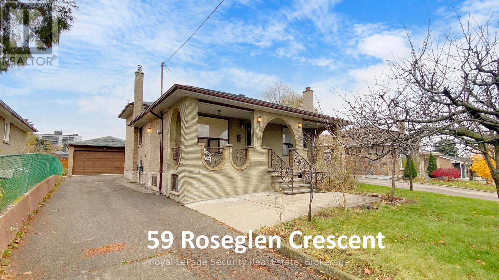 59 ROSEGLEN CRESCENT, Toronto, Ontario