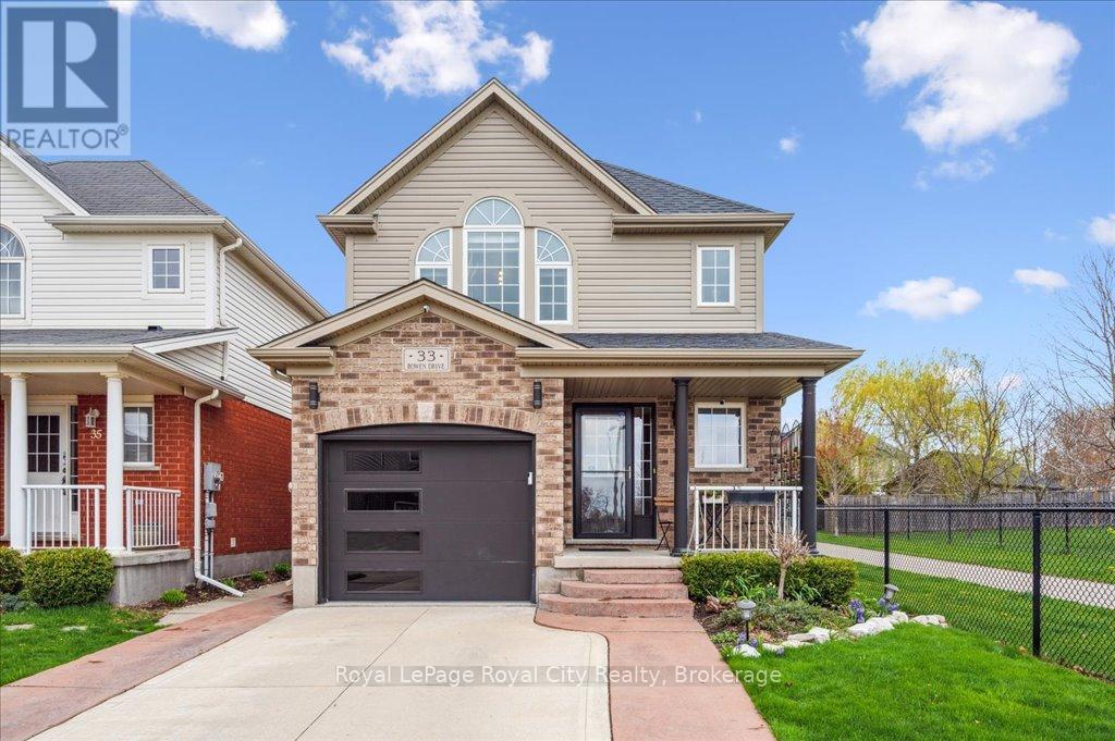33 BOWEN DRIVE, Guelph, Ontario