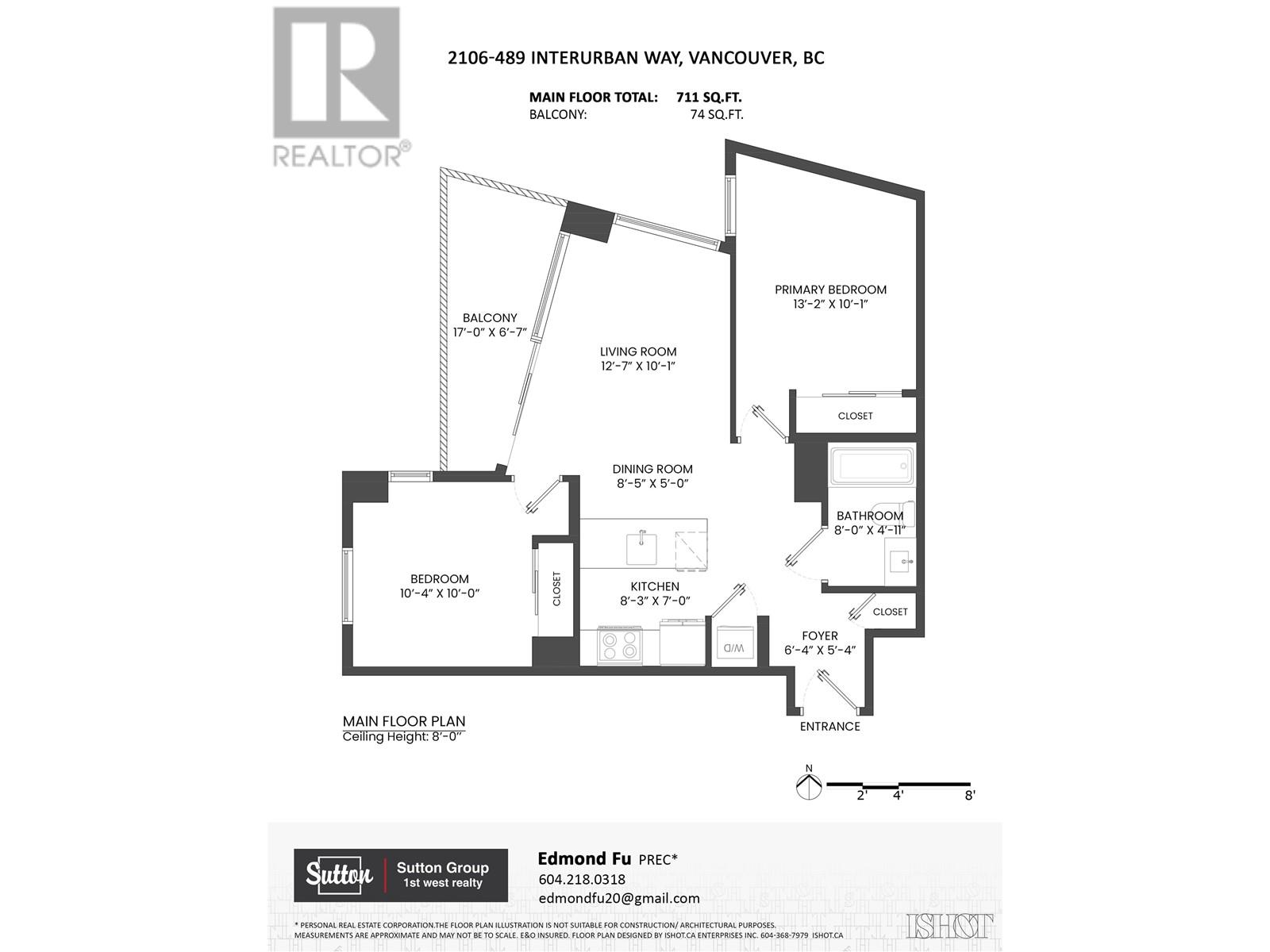2106 489 Interurban Way, Vancouver, British Columbia  V5X 0C7 - Photo 20 - R2998599