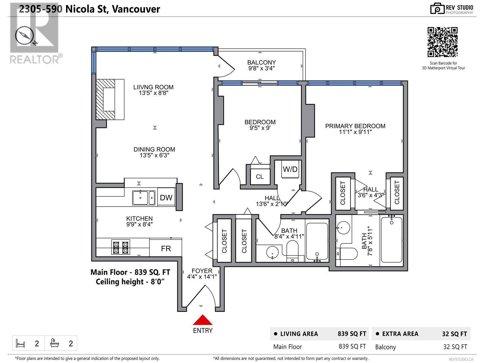 2305 590 Nicola Street, Vancouver, British Columbia  V6G 3J8 - Photo 37 - R2998513