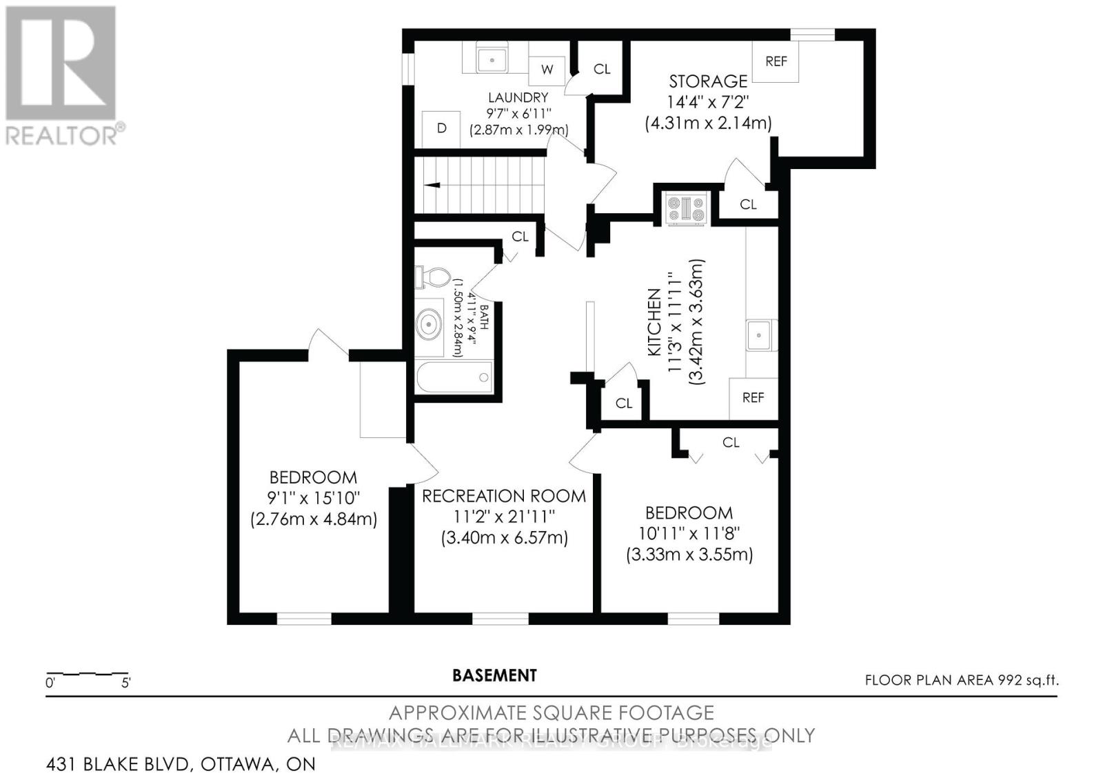 431 Blake Boulevard, Ottawa, Ontario  K1K 1A9 - Photo 46 - X12126158