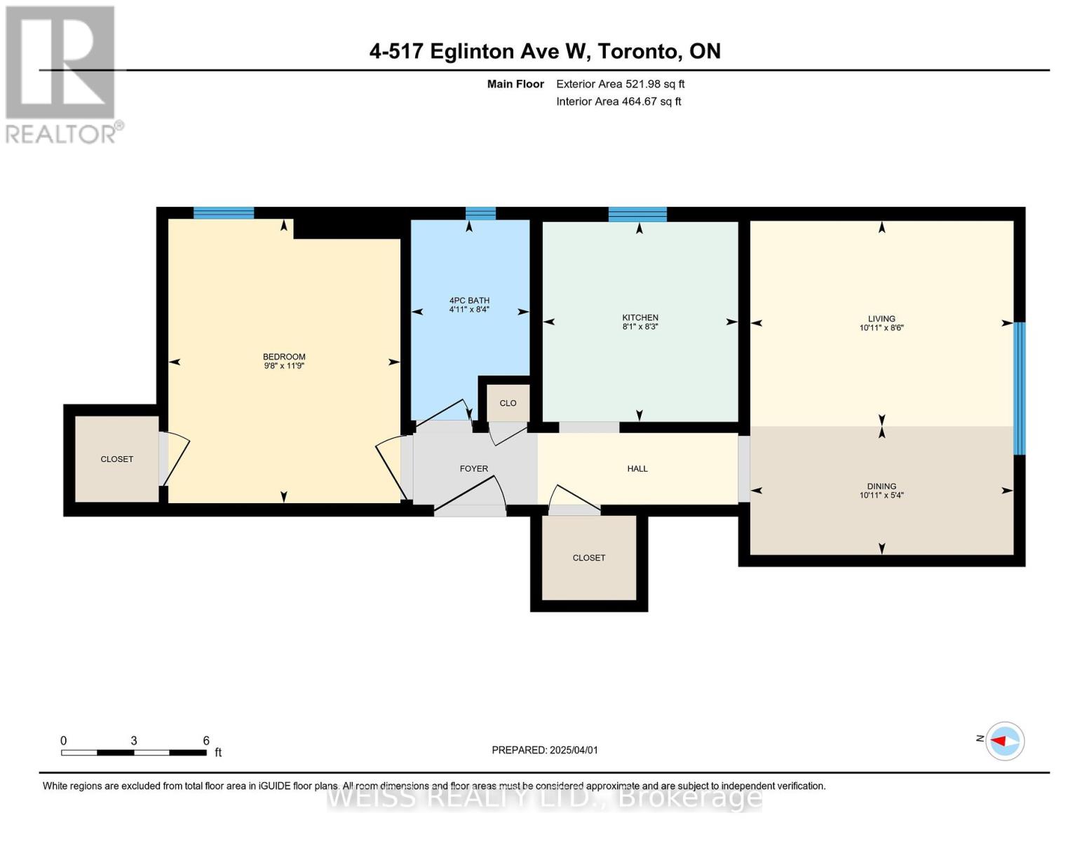 4 - 517 EGLINTON AVENUE W, Toronto, Ontario