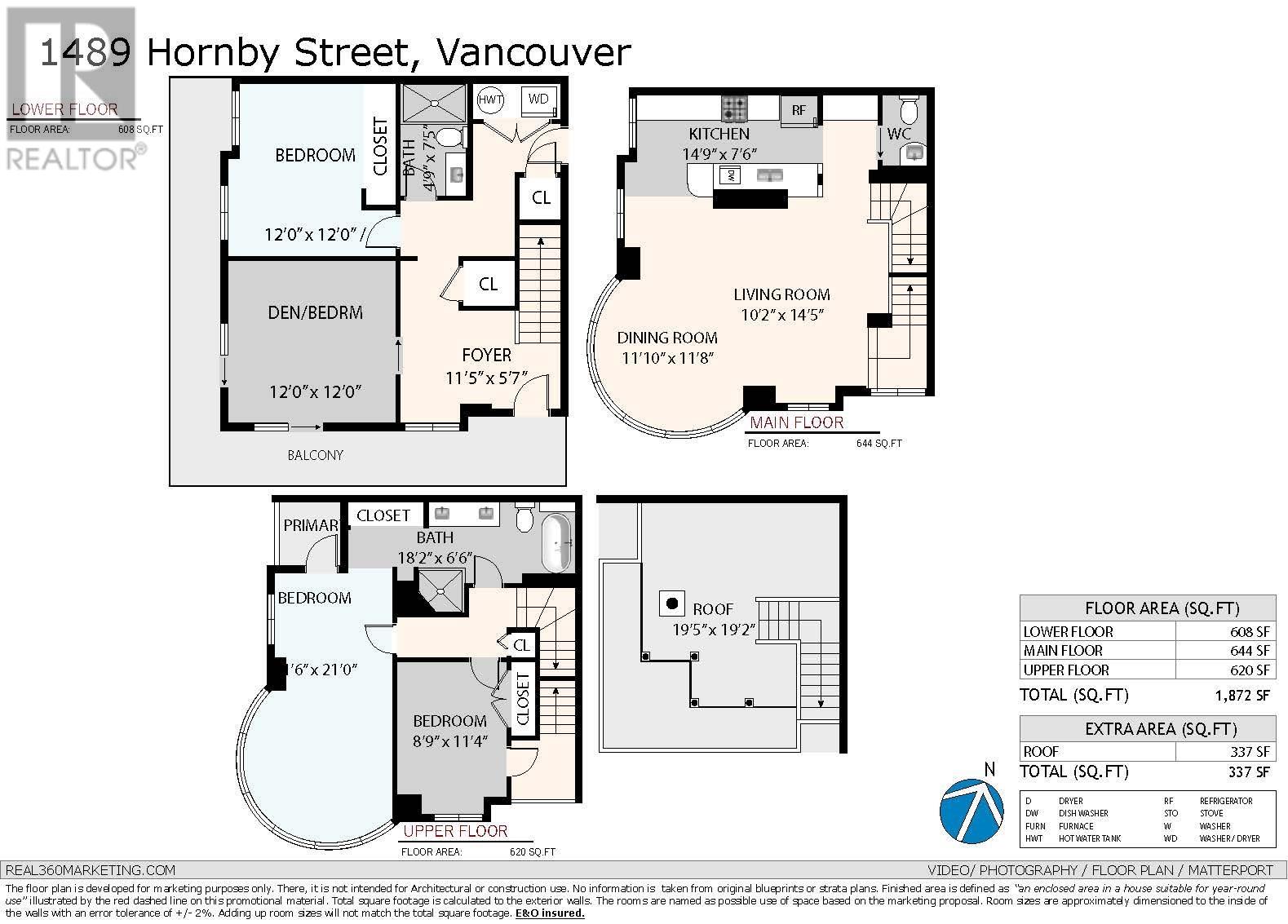 Listing Picture 31 of 39 : 1489 HORNBY STREET, Vancouver / 溫哥華 - 魯藝地產 Yvonne Lu Group - MLS Medallion Club Member
